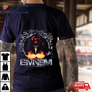 The Slim Shady Eminem 25th Anniversary Portrait Shirt