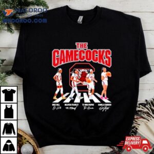 The South Carolina Gamecocks Abbey Road Signatures Tshirt