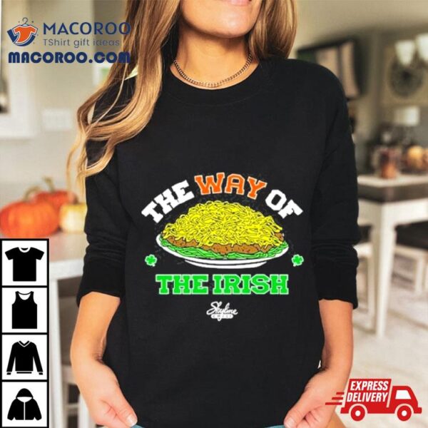 The Way Of The Irish Skyline Chili Shirt