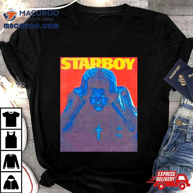 The Weeknd Starboy Cover Shirt The Weeknd Starboy Cover Shirt