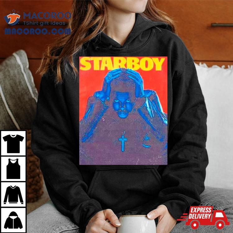 The Weeknd Starboy Cover Shirt The Weeknd Starboy Cover Shirt