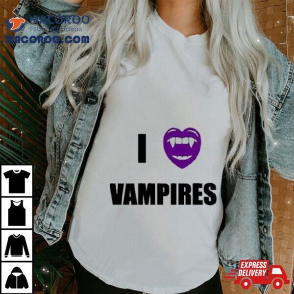 Thephantasy Olivia Rodrigo Daily I Heart Vampires Shirt