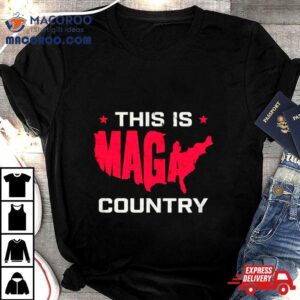 This Is Maga Country Usa Map Tshirt