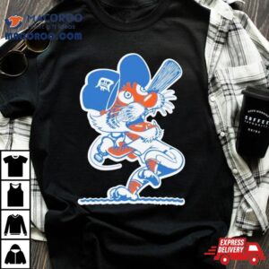 Tigers Cartoon Baseball Team Detroi Tshirt