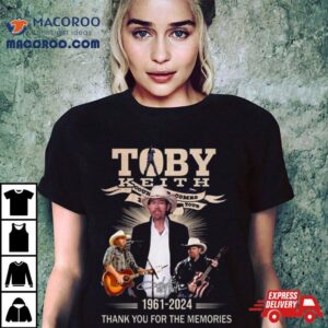 Toby Keith Countdown Combs Tour Thank You For The Memories Signature Tshirt