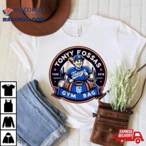 Tony Fossas Gym Bag Logo Shirt