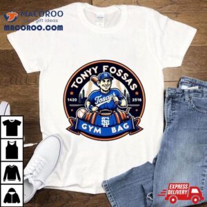 Tony Fossas Gym Bag Logo Tshirt