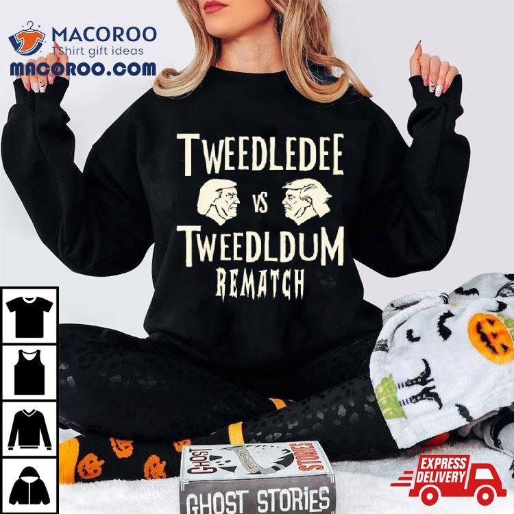 Tweedledee Vs Tweedledum Rematch Shirt Tweedledee Vs Tweedledum Rematch Shirt