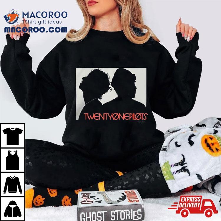 Twenty One Pilots Merch Silhouette Portraits Shirt Twenty One Pilots Merch Silhouette Portraits Shirt