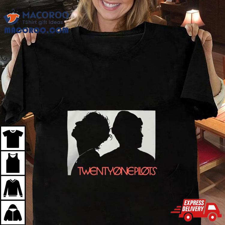 Twenty One Pilots Merch Silhouette Portraits Shirt Twenty One Pilots Merch Silhouette Portraits Shirt