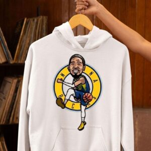 Tyrese Haliburton Indiana Pacers Player Cartoon Hoodie