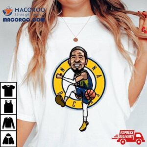 Tyrese Haliburton Indiana Pacers Player Cartoon Tshirt