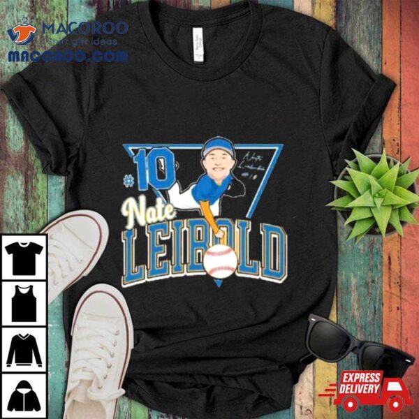 Ucla Pitcher Nate Leibold Signature Shirt