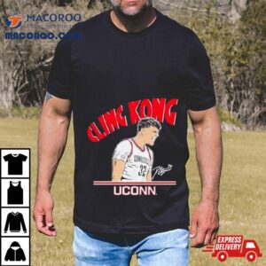 Uconn Basketball Donovan Clingan Cling Kong Signature Shirt