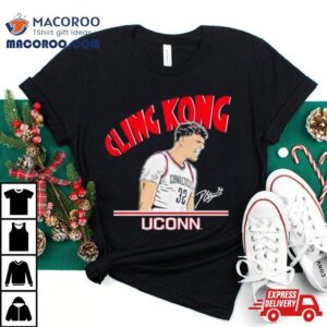 Uconn Basketball Donovan Clingan Cling Kong Signature Shirt