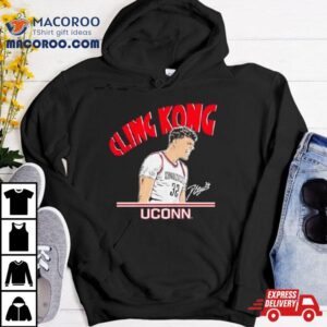 Uconn Basketball Donovan Clingan Cling Kong Signature Tshirt