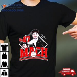 Uconn Huskies Alex Mach Caricature Tshirt