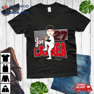 Uconn Huskies Joe Carrea Number 27 Caricature Shirt