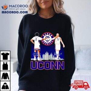 Uconn Huskies Tristen Newton And Paige Bueckers Signatures Tshirt