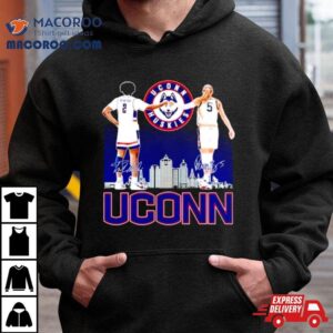 Uconn Huskies Tristen Newton And Paige Bueckers Signatures Tshirt