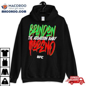 Ufc Merch Brandon Moreno Heather Gray Fanatics Branded The Assassin Baby T Shirt