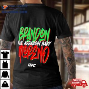 Ufc Merch Brandon Moreno Heather Gray Fanatics Branded The Assassin Baby T Shirt