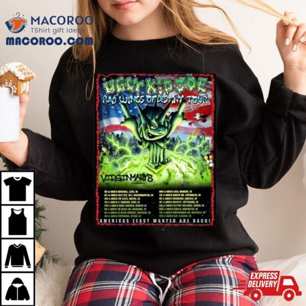 Ugly Kid Joe Rad Wings Of Destiny Tour 2024 Shirt