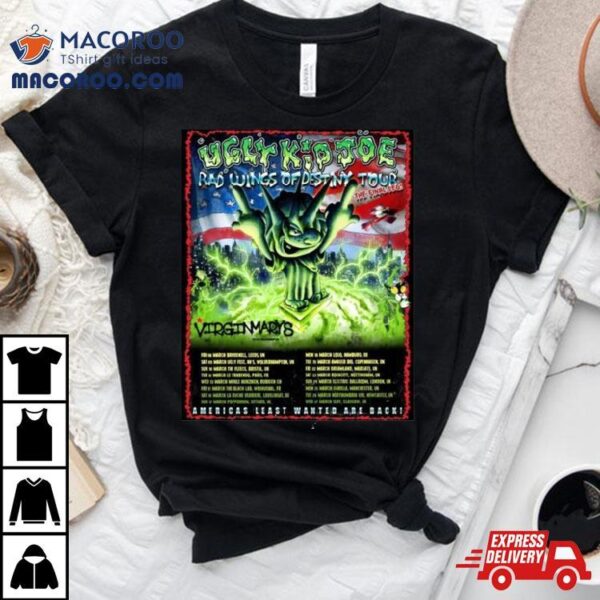 Ugly Kid Joe Rad Wings Of Destiny Tour 2024 Shirt