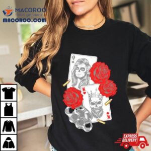 Unique Gangsta Concept Playing Card Shirt