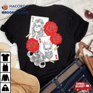 Unique Gangsta Concept Playing Card Shirt