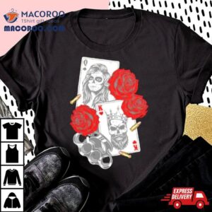 Unique Gangsta Concept Playing Card Tshirt