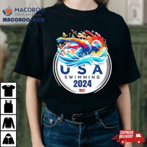 Usa 2024 United States American Sport 2024 Swimming Shirt