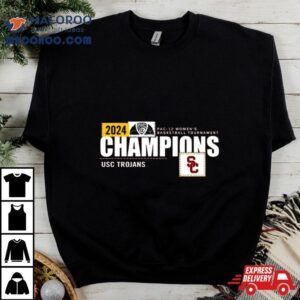 Usc Trojans Pac Women S Basketball Conference Tournament Champions Locker Room Tshirt