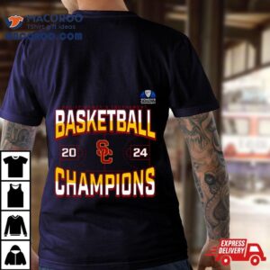 Usc Trojans Pac Women S Basketball Conference Tournament Champions Three Pointer Tshirt