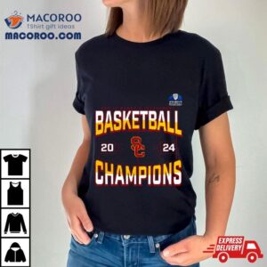 Usc Trojans Pac Women S Basketball Conference Tournament Champions Three Pointer Tshirt