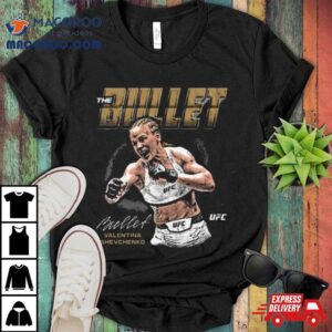 Valentina Shevchenko The Bullet Grunge Signature Tshirt