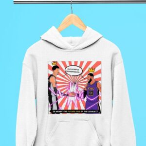 Victor Wembanyama And Lebron James King Successful Transmission Hoodie