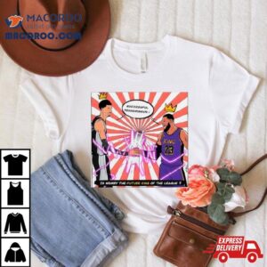 Victor Wembanyama And Lebron James King Successful Transmission Shirt 1 Victor Wembanyama And Lebron James King Successful Transmission Tshirt