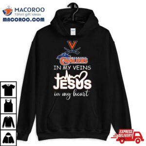 Virginia Cavaliers In My Veins Jesus In My Hear Tshirt