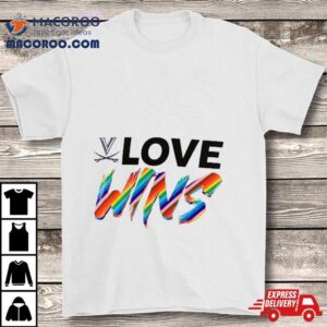 Virginia Cavaliers Love Wins Pride Tshirt