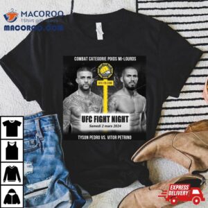 Vitor Petrino Vs Tyson Pedro Ufc Mar Tshirt