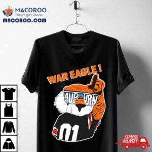 War Eagle Auburn Tigers Basketball Tshirt