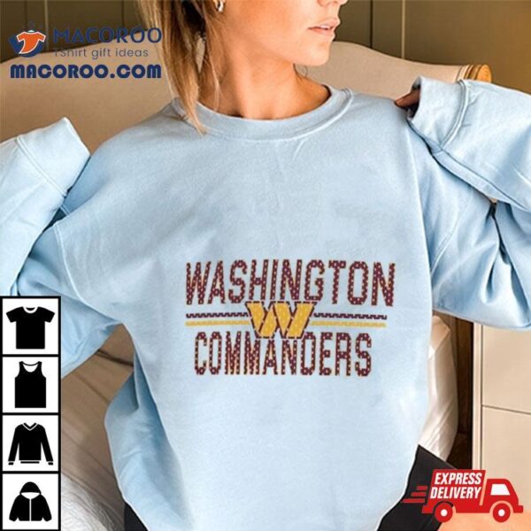 Washington Commanders Starter Mesh Team Graphic 2024 Shirt