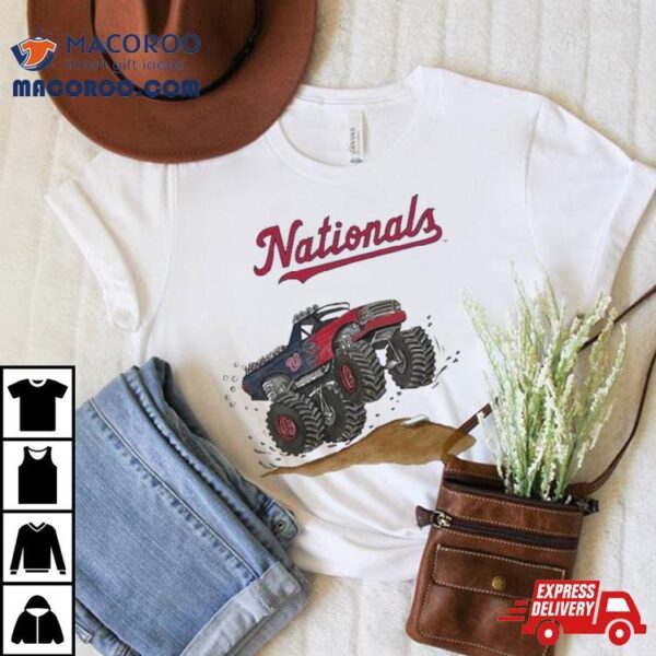 Washington Nationals Monster Truck Mlb Shirt