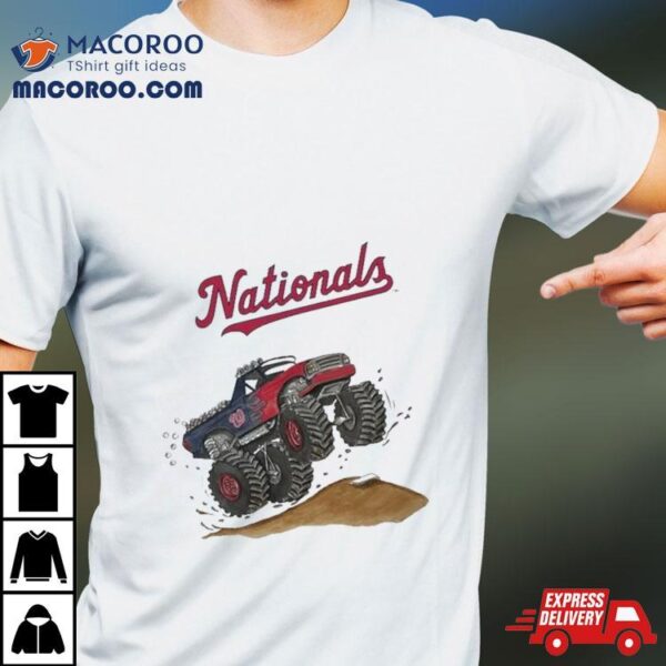 Washington Nationals Monster Truck Mlb Shirt