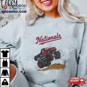 Washington Nationals Monster Truck Mlb Tshirt