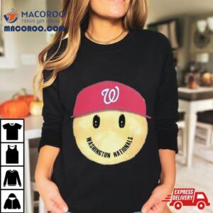 Washington Nationals Smiley Tee Tshirt