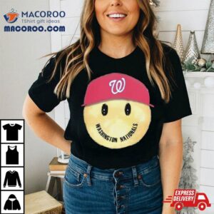 Washington Nationals Smiley Tee Tshirt