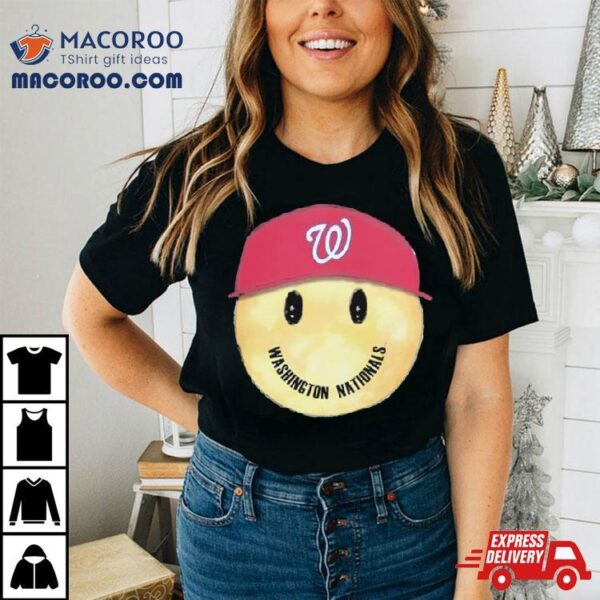 Washington Nationals Smiley Tee Shirt