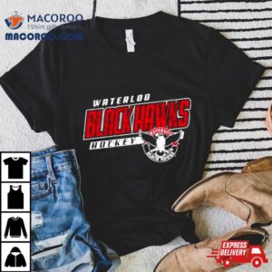 Waterloo Blackhawks Hockey Eagle Shirt